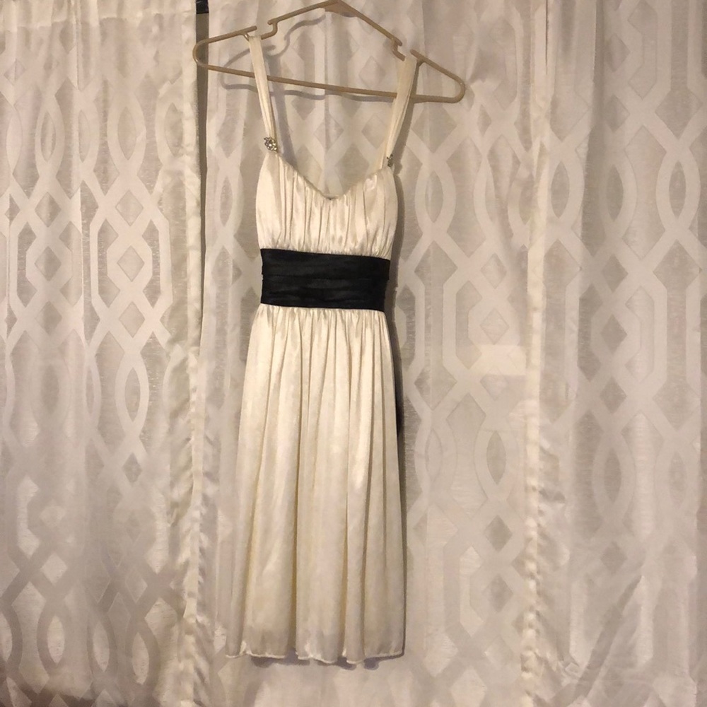 Girl white dress